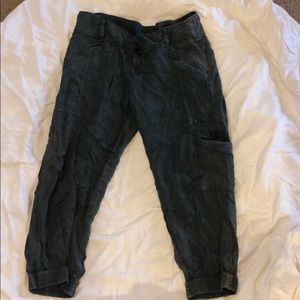 Free People cropped linen pants